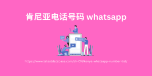 肯尼亚电话号码 whatsapp