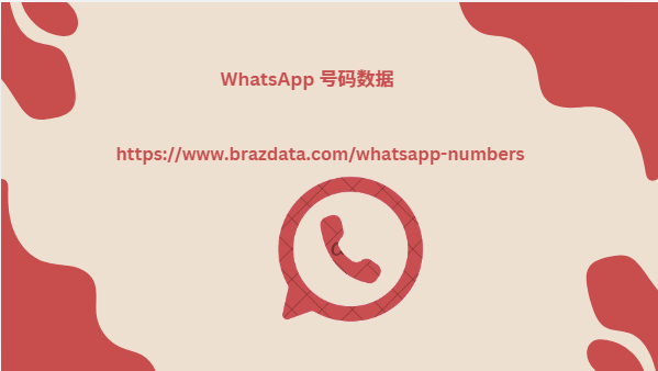 WhatsApp 号码数据