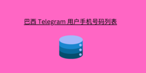 巴西 Telegram 用户手机号码列表